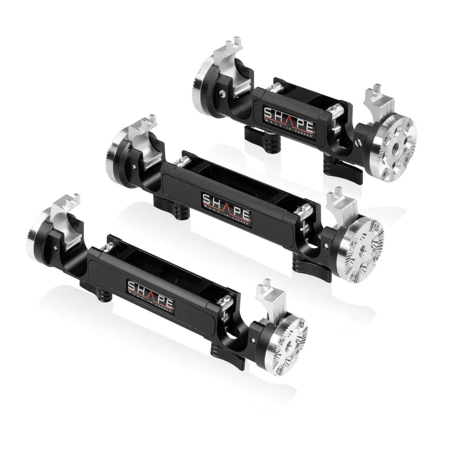 SHAPE Telescopic Handles ARRI Rosette Cuff Kit Black - Image 3