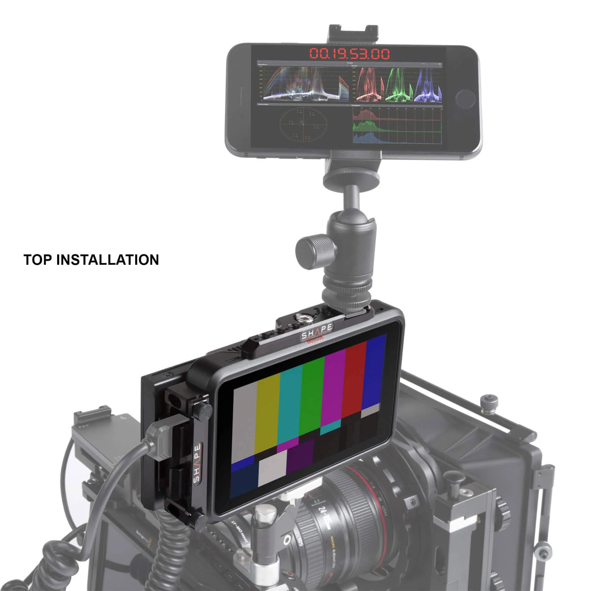SHAPE Top Plate Kit and HDMI Lock System for Atomos Ninja V/V+ - Image 3