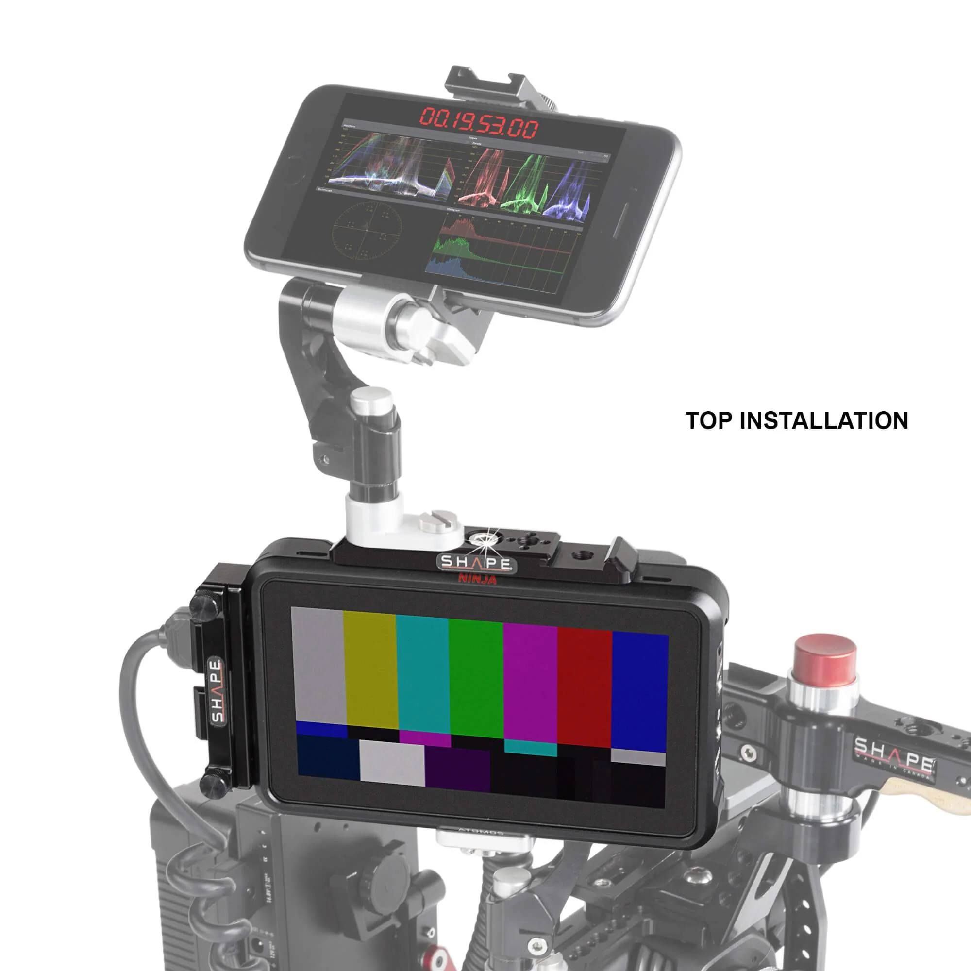 SHAPE Top Plate Kit and HDMI Lock System for Atomos Ninja V/V+ - Image 5