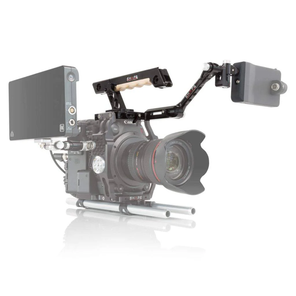 SHAPE Top Plate, Top Handle and View Finder Mount for Canon C200/C200B - Image 3