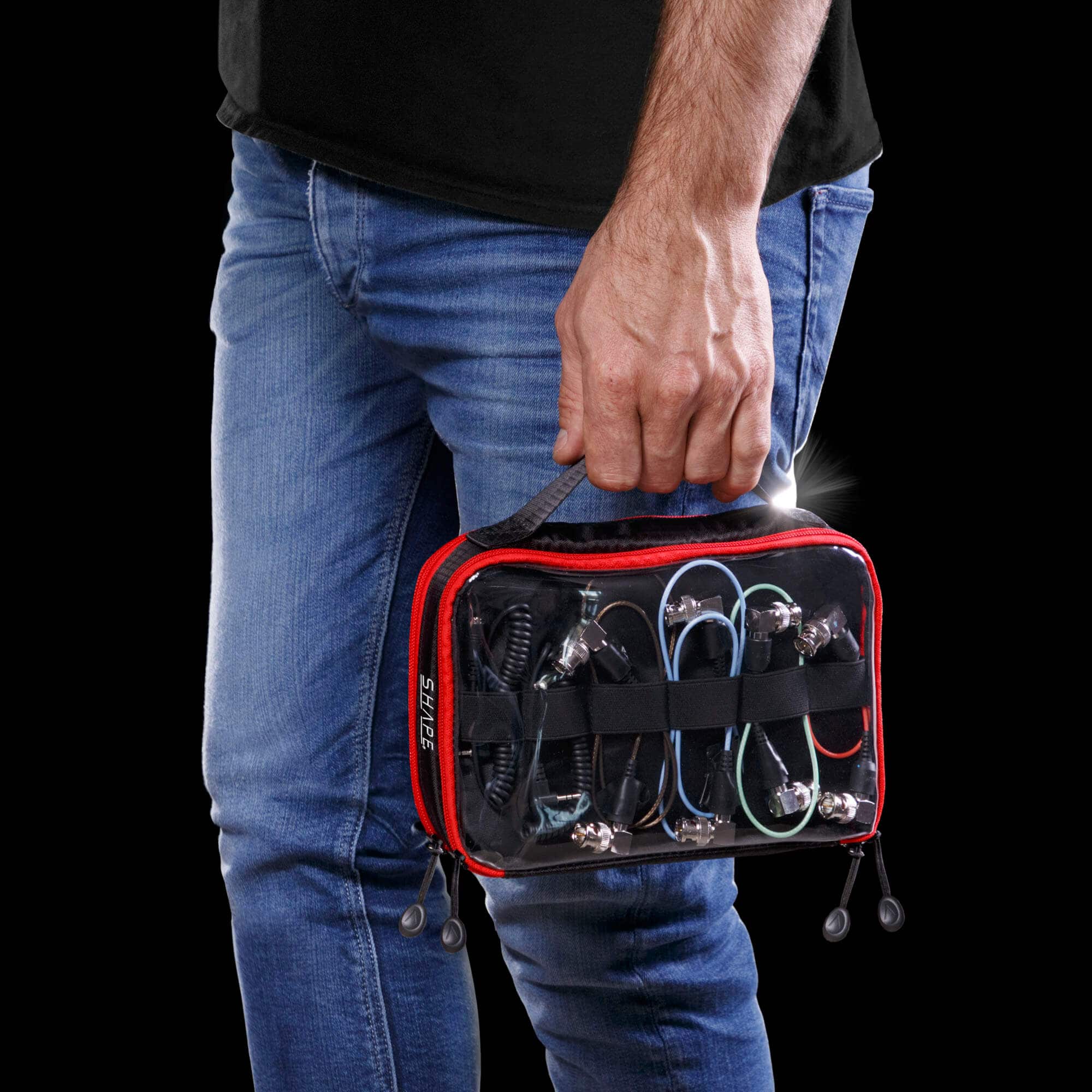 SHAPE Two-Sided Organizer Cable Pouch - Image 5
