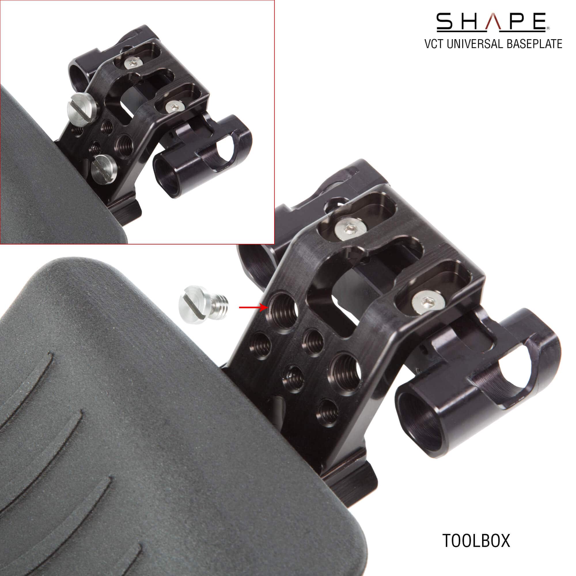 SHAPE VCT Universal Baseplate with Handles - Image 14